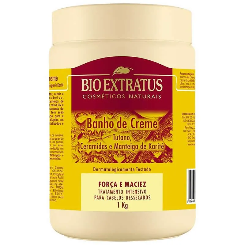 Creme De Hidratação Bio Extratus Tutano / Ceramidas 1Kg