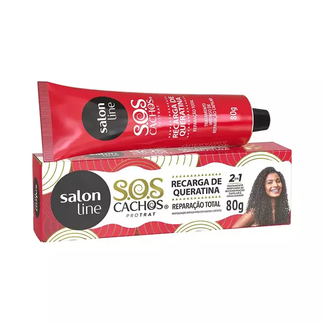 Recarga Salon Line Sos Queratina 80g