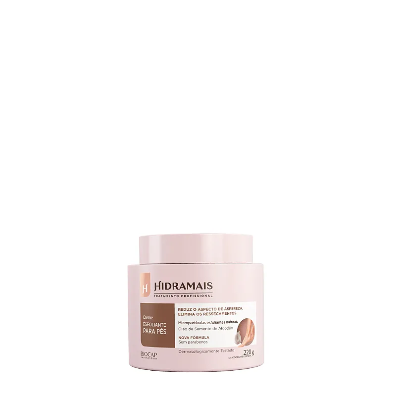 Creme Esfoliante Para Pés 220G Hidramais