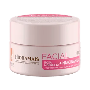 Creme Facial Rosa Mosqueta Niacinamida 100G Hidramais