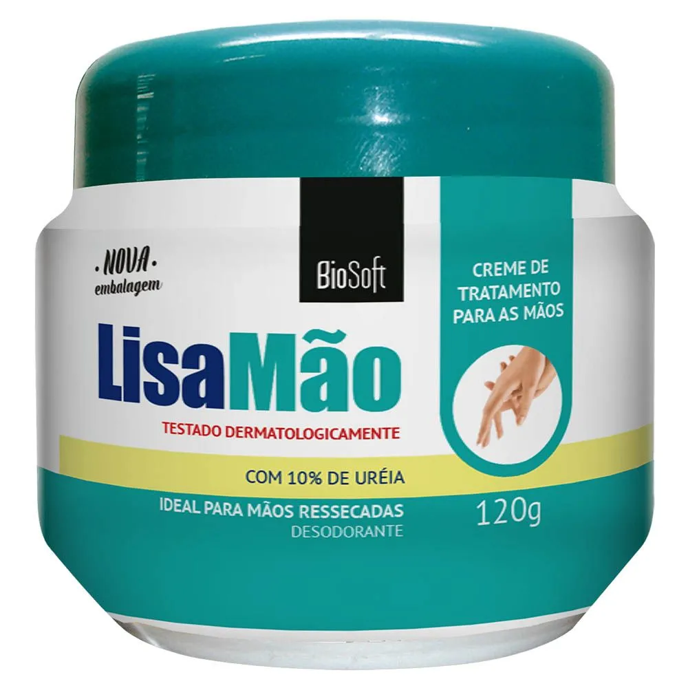 Creme Hidratante Bio Soft Lisa Mão 120g