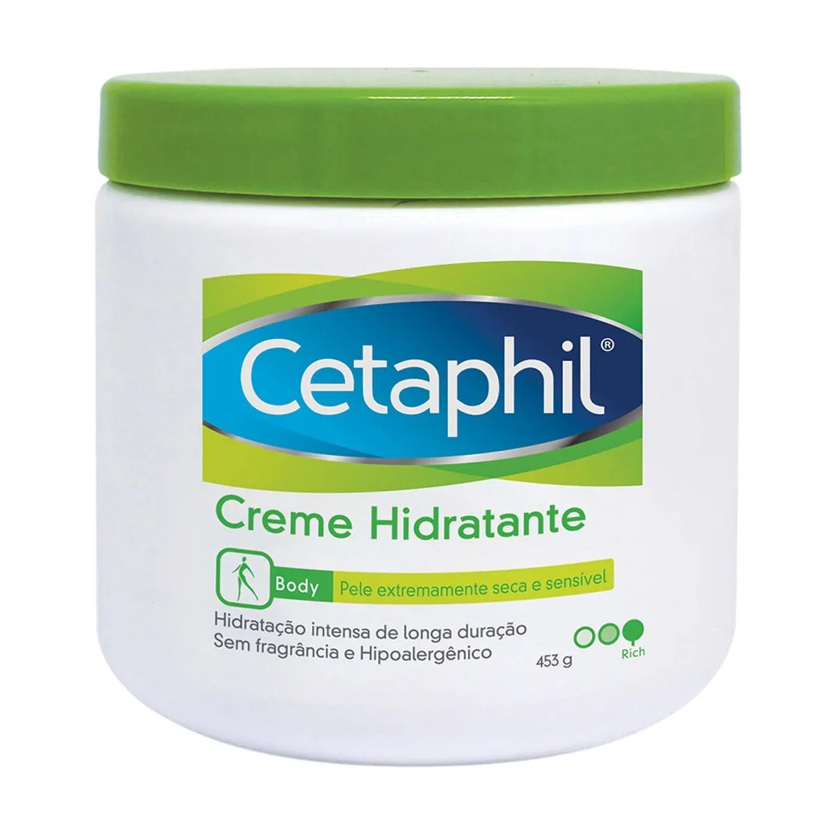 Creme Hidratante Cetaphil Corporal Pele Seca 453G