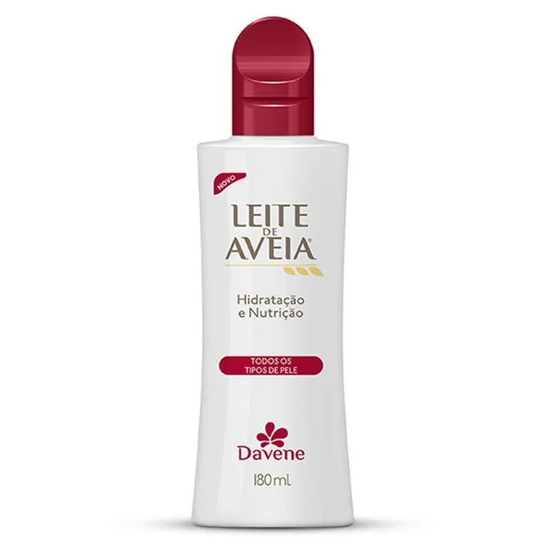 Creme Hidratante Leite De Aveia Davene Clássico 180Ml