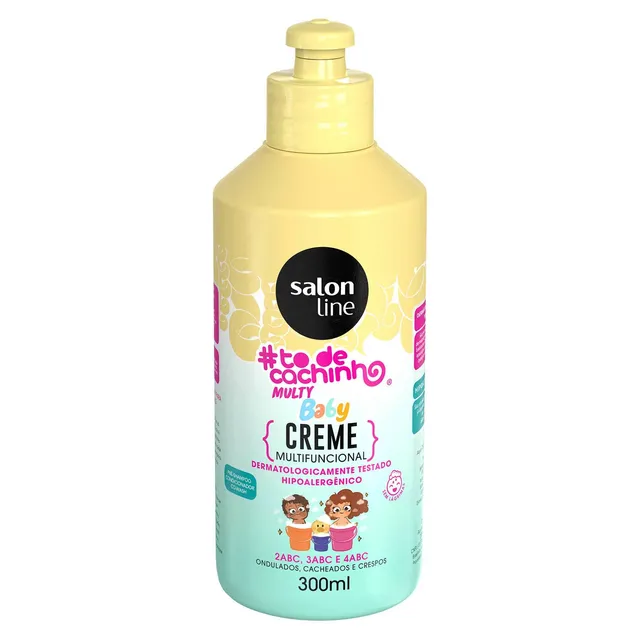 Creme Multifuncional #Todecachinho Baby 300ml - Salon Line