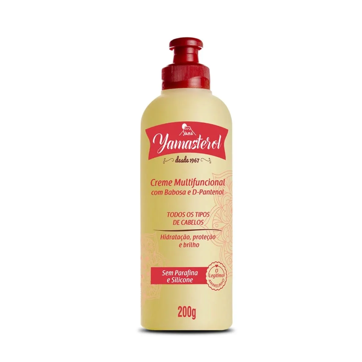 Creme Multifuncional Yamasterol Babosa e D-Pantenol Com 200g