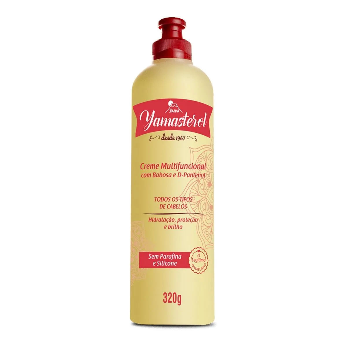 Creme Multifuncional Yamasterol Babosa e D-Pantenol Com 320g