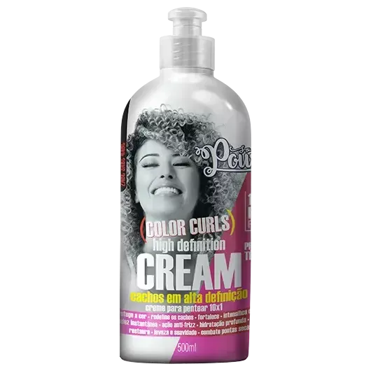 Creme para Pentear Color Curls High Definition Cream 500ml - Soul Power