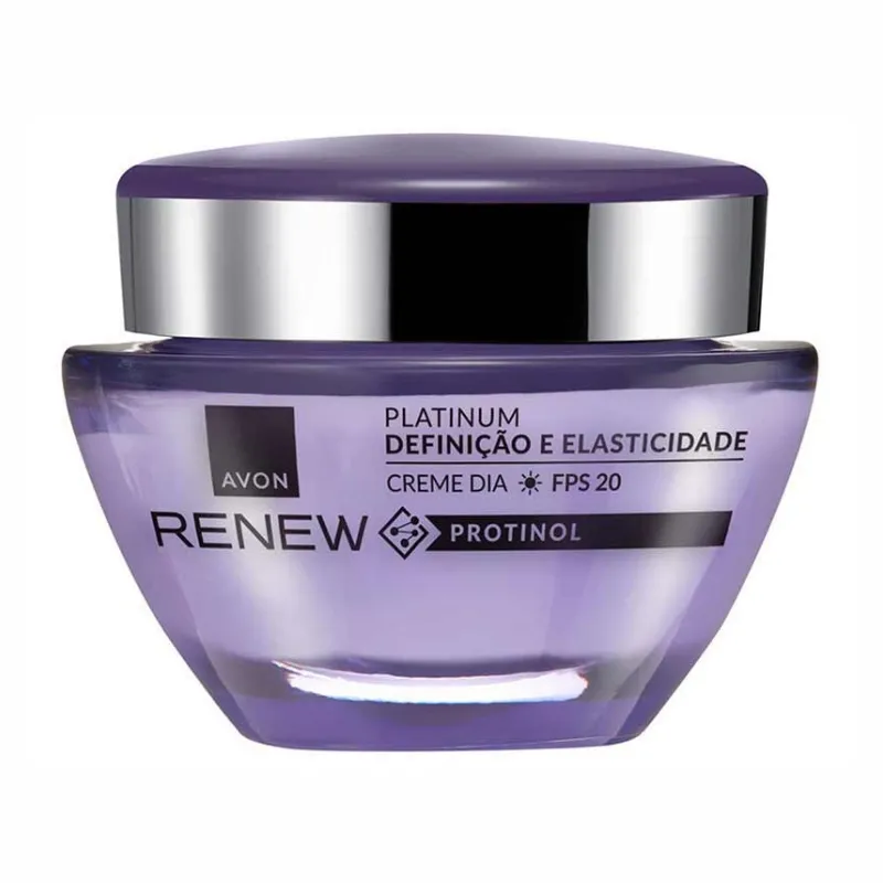 Creme Anti-Idade Renew Platinum Dia FPS 20 50g - Avon (Embalagem Nova)
