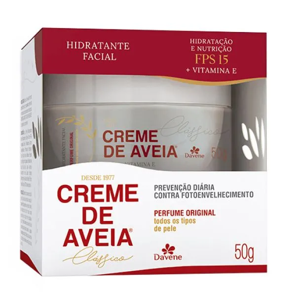 Creme de Aveia Davene Clássico 50g