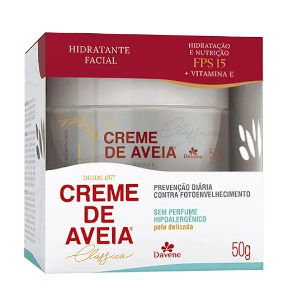 Creme de Aveia Davene Hipoalergênico 50g