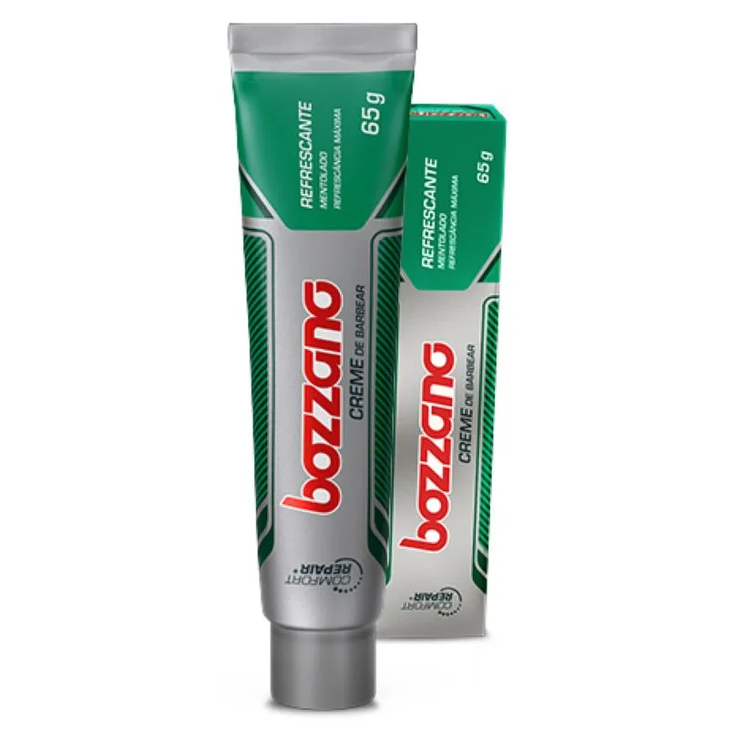 Creme de Barbear Bozzano Refrescante 65g