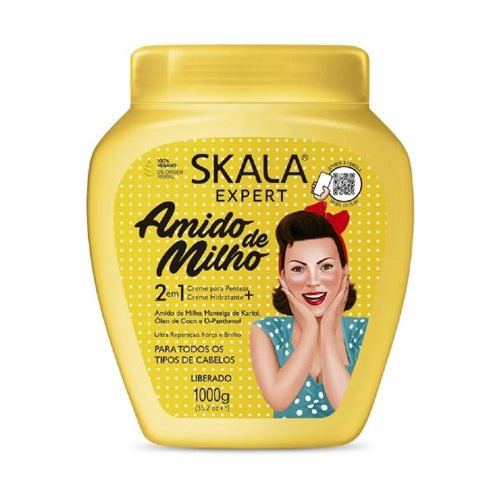 Creme De Hidratação Skala Amido Milho 1Kg