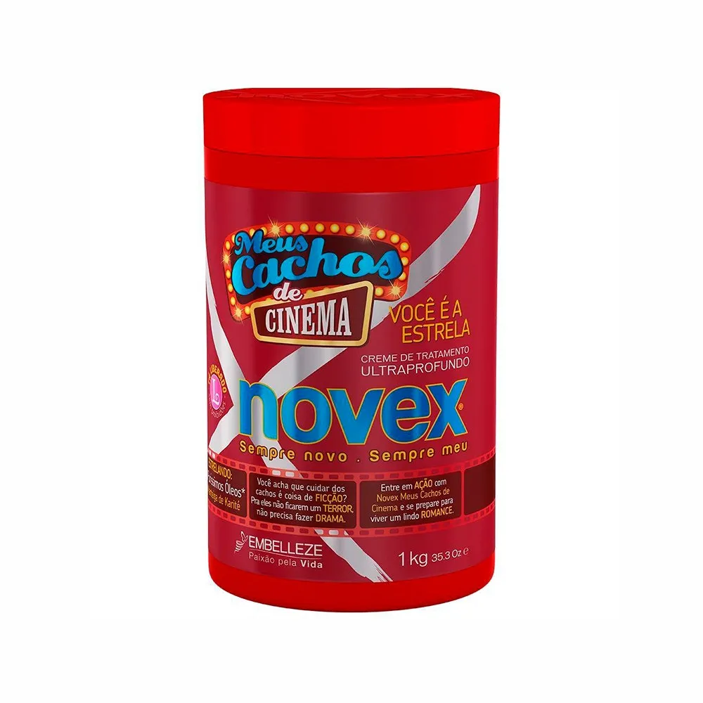 Creme De Tratamento Novex Meus Cachos De Cinema 1Kg