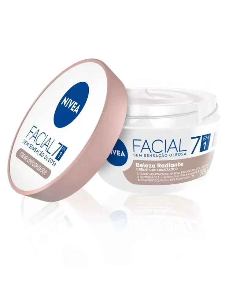 Creme Facial Nivea 7em1 Beleza Radiante 100g