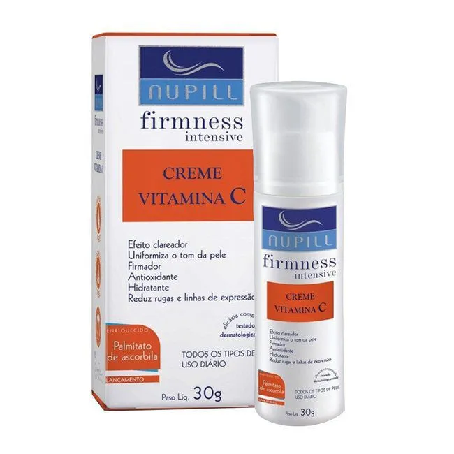 Creme Facial Nupill Vitamina C Firmnes 30g