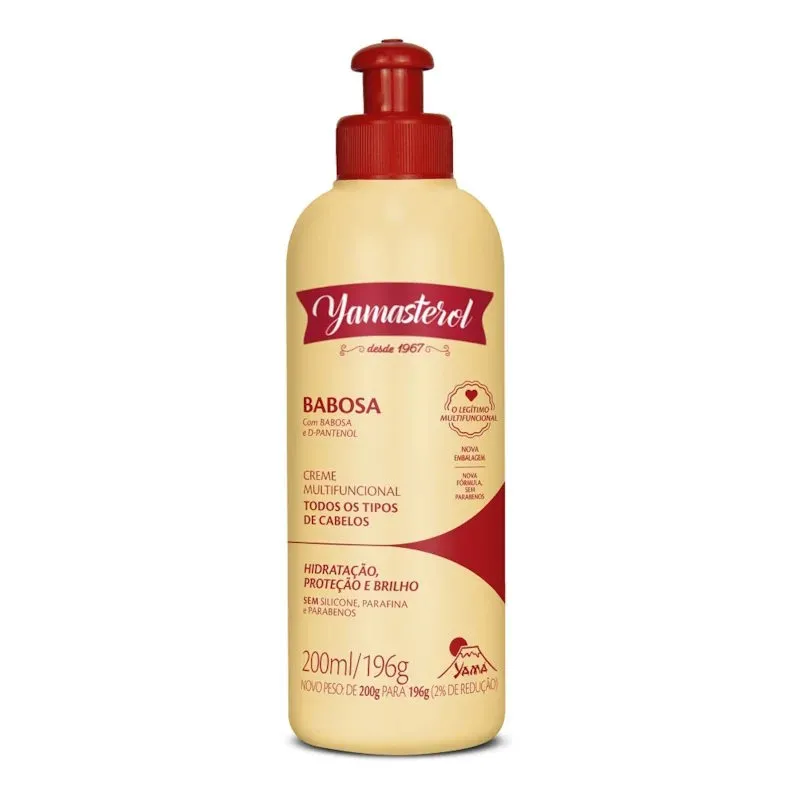 Creme Multifuncional Yamasterol Babosa e D-Pantenol 200g
