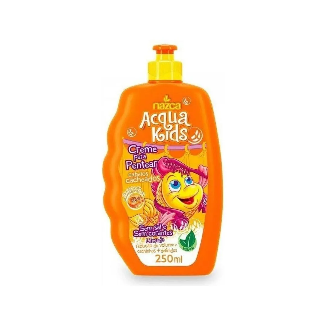 Creme Para Pentear Acqua Kids Cachos 250ml