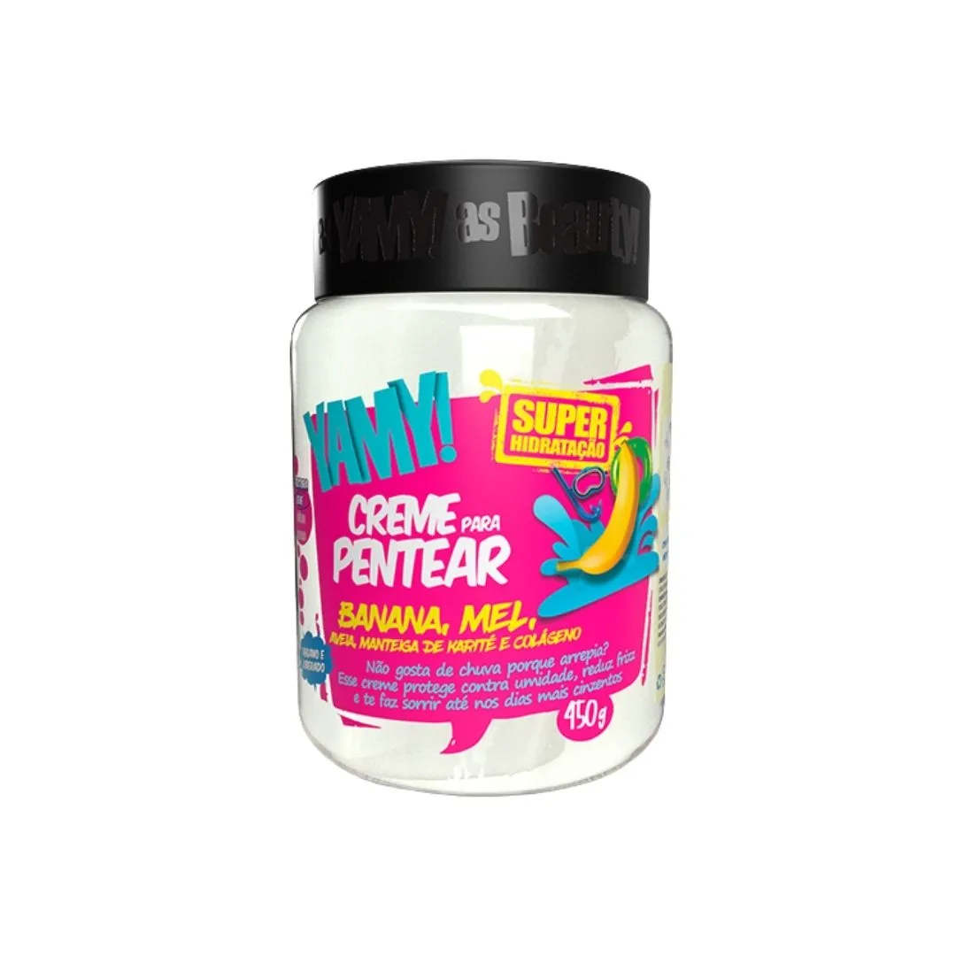 Creme Pentear Yamy Super Hidratação Banana 450g