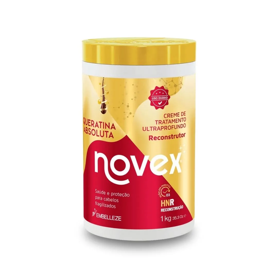 Creme Tratamento Capilar Novex Queratina Absoluta 1Kg