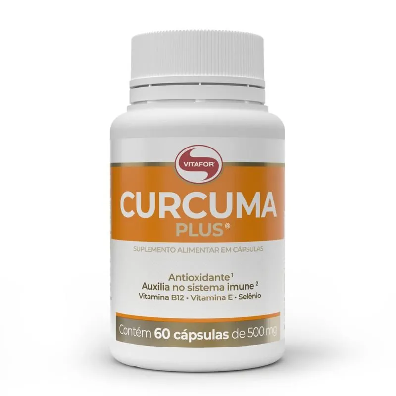 Vitafor Curcuma Plus 500mg 60 Cápsulas