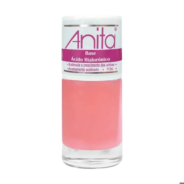 Base Anita Com Ativos Naturais Acido Hialurônico 10ml