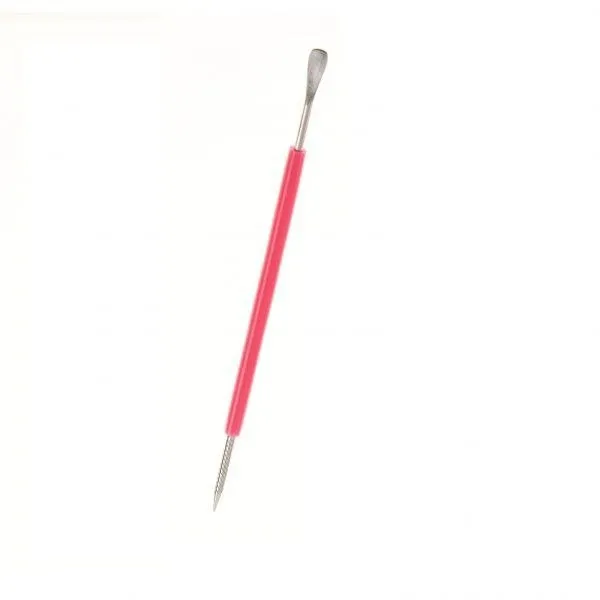 Afastador de Cutículas Katy Inox com palito Cabo de Silicone