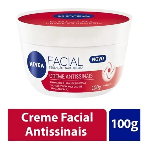 Creme Facial Antissinais 100g Nivea