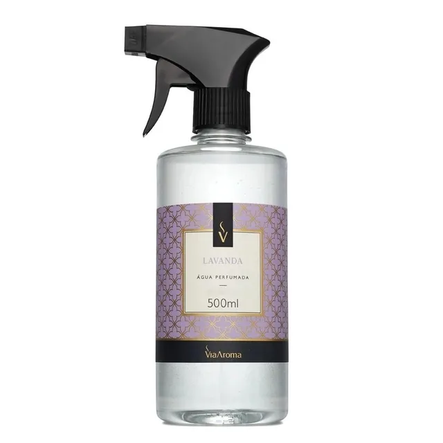 Água Perfumada Lavanda Via Aroma 500ml