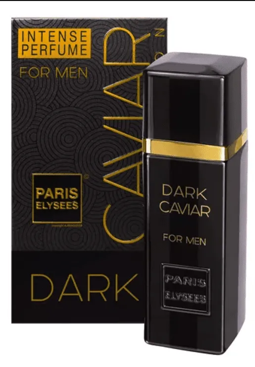 PERFUME MASCULINO DARK CAVIAR PARIS ELYSEES EAU DE TOILETTE - 100ml