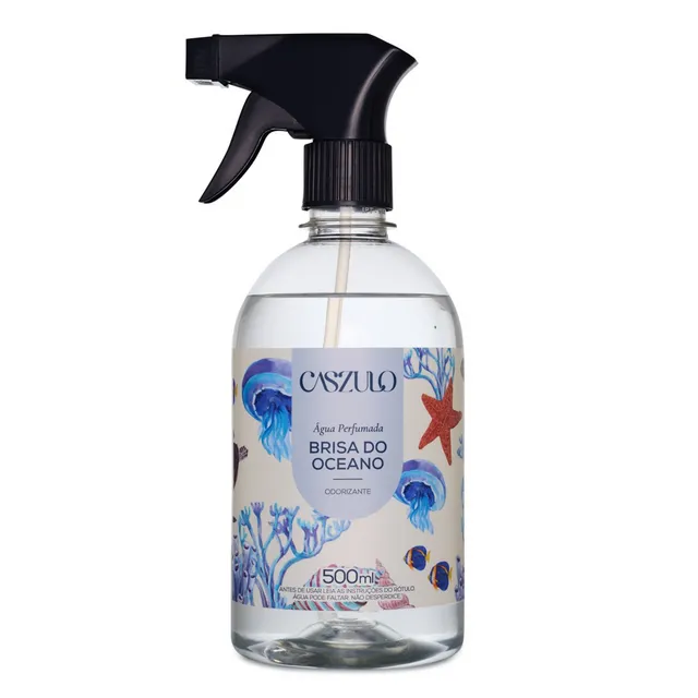 Água Perfumada Caszulo Brisa do Oceano Via Aroma 500ml