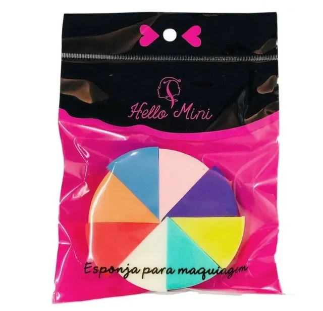 Esponja Hello Mini para Maquiagem Petala FP001-2