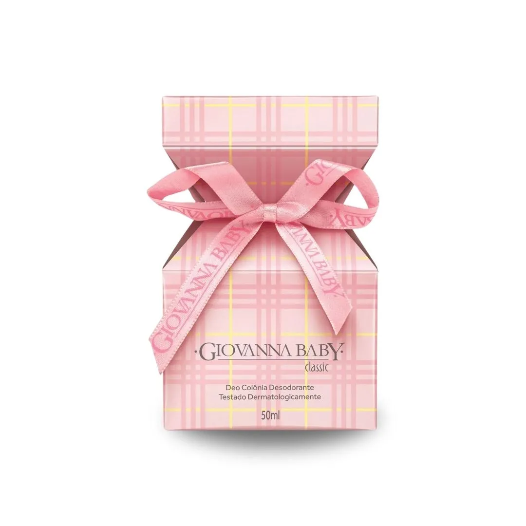 Deo Colônia Giovanna Baby Rosa 50ml