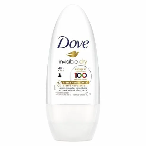 Dove Desodorante Antitranspirante Roll-On Invisible Dry 50ML