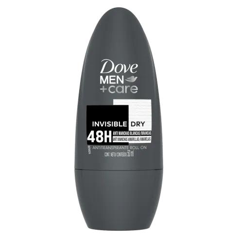 Dove Desodorante Antitranspirante Rollon Men+Care Invisible Dry 50ML