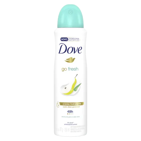 Dove Desodorante Antitranspirante Aerosol Go Fresh Pera & Aloe Vera 89G