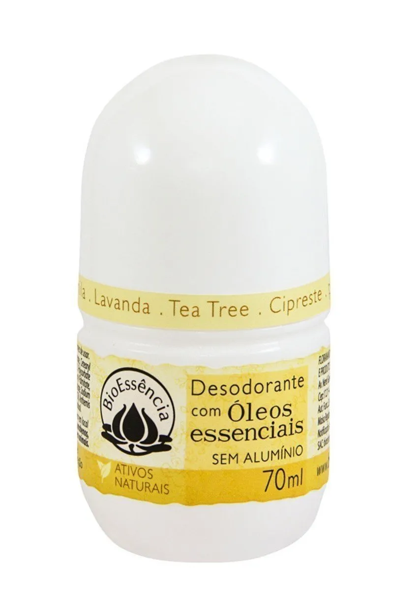 Desodorante Camomila - Pele Delicada - BioEssência - Frasco com 70ml