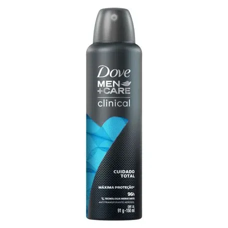 Desodorante Aerosol Clinical Cuidado Total 150ML - Dove 