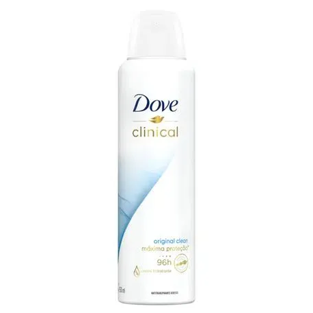 Desodorante Aerosol Clinical Original Clean 150ML - Dove 