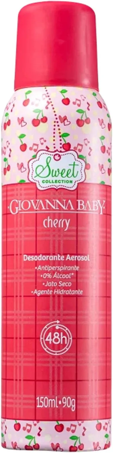 Giovanna Baby Desodorante Aerosol Cherry 150ml