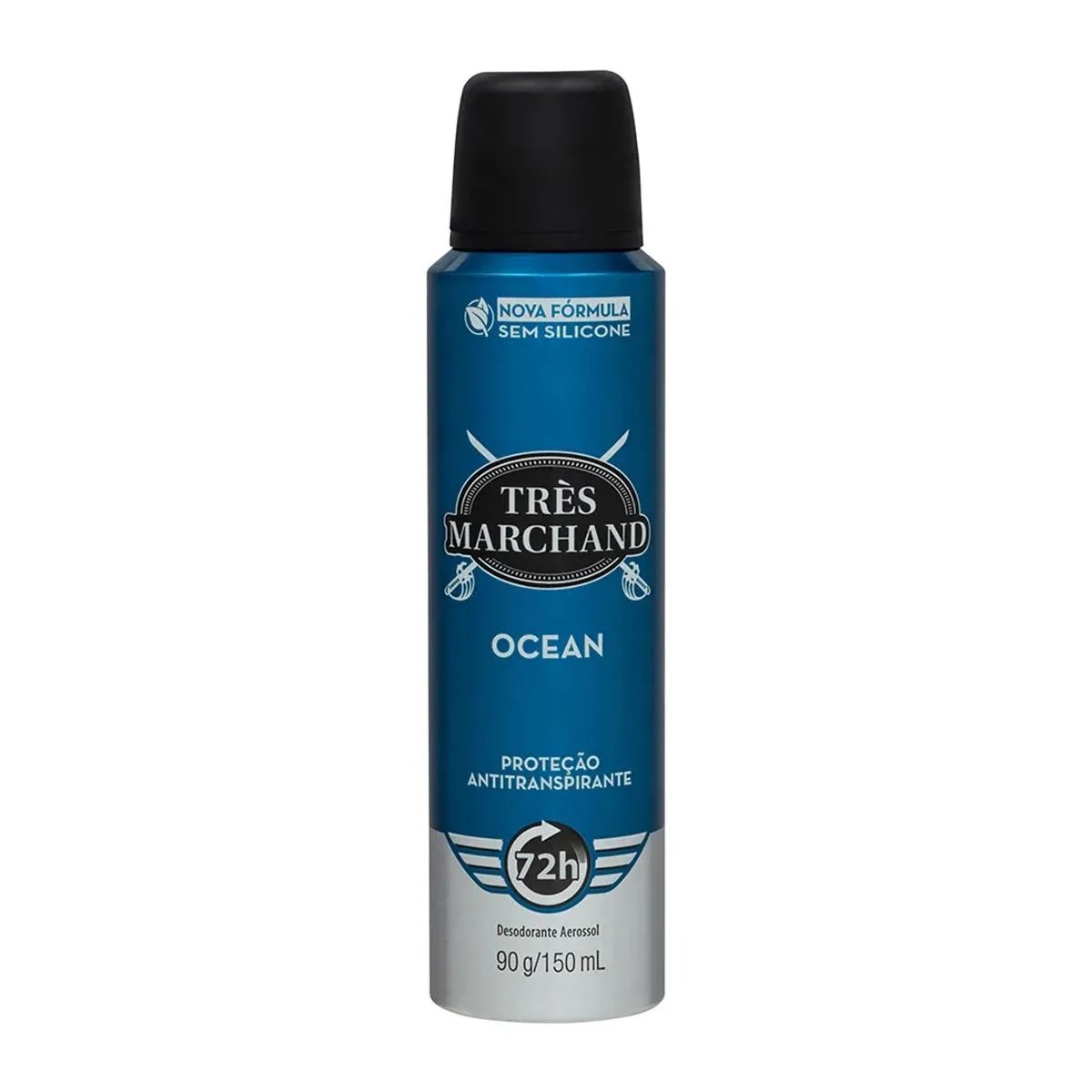 Desodorante Aerossol Ocean Com 150ml Très Marchand