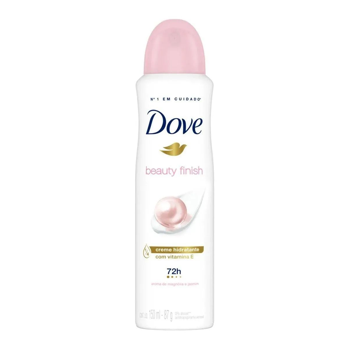 Desodorante Dove Beauty Finish Magnólia e Jasmim Aerosol Antitranspirante com 150ml