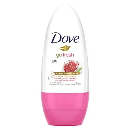 Desodorante Roll On Go Fresh Romã E Verbena 50ML - Dove