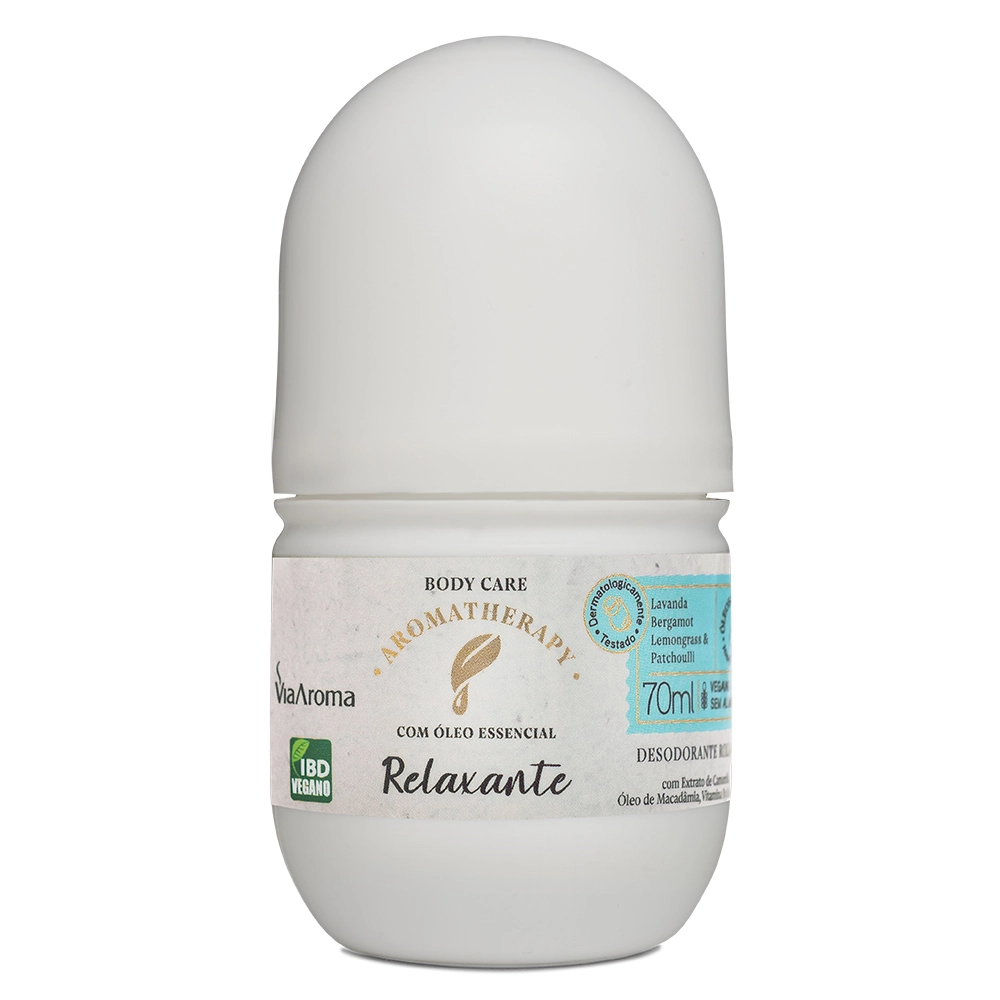 Desodorante Roll-On Relaxante Aromatherapy Via Aroma – 70 Ml