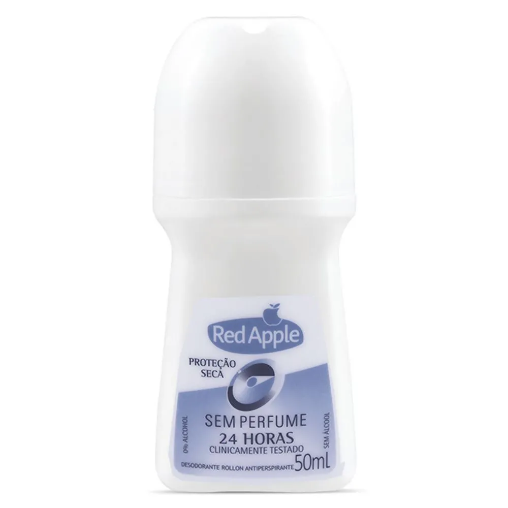 Desodorante Rollon Red-Apple Sem Perfume 50Ml