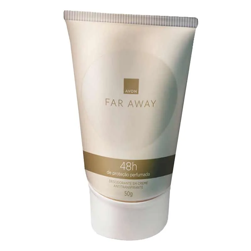 Desodorante Antitranspirante em Creme Far Away 50 g - Avon
