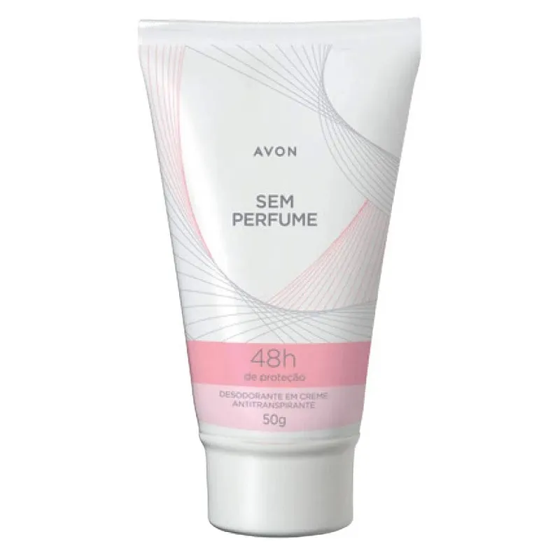 Desodorante em Creme Antitranspirante sem Perfume 50g Avon