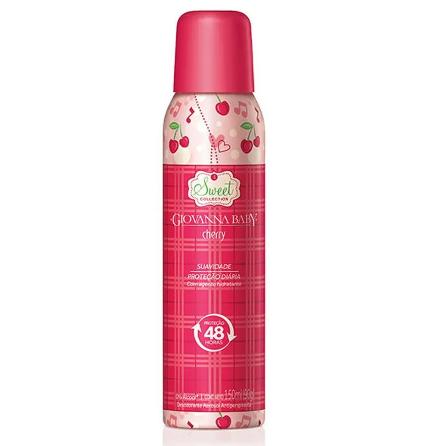 Desodorante Giovanna Baby Aerosol Cherry 150ml