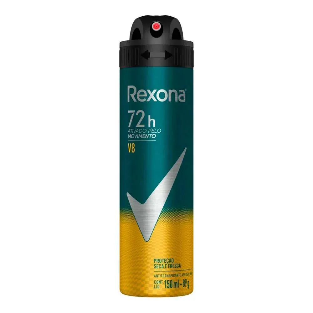 Desodorante Rexona Aerosol Men V8 150ml