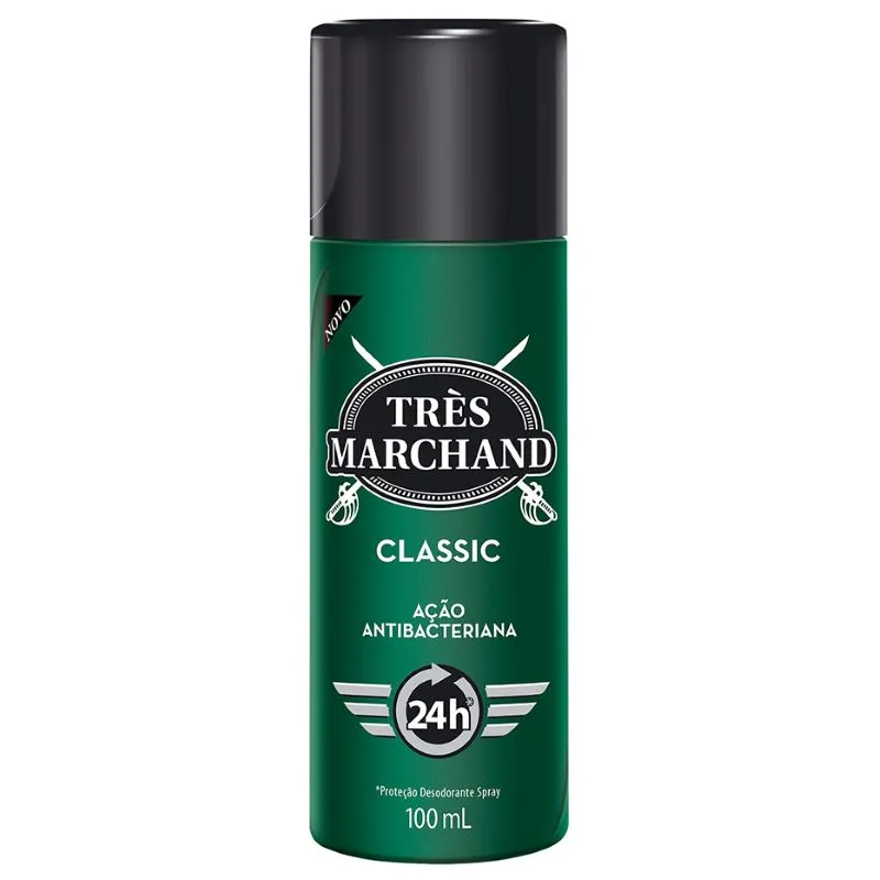 Desodorante Tres Marchand Spray Classic 100ml