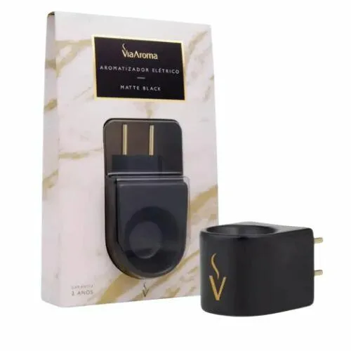 DIFUSOR ELÉTRICO/WAX MELT MATTE BLACK